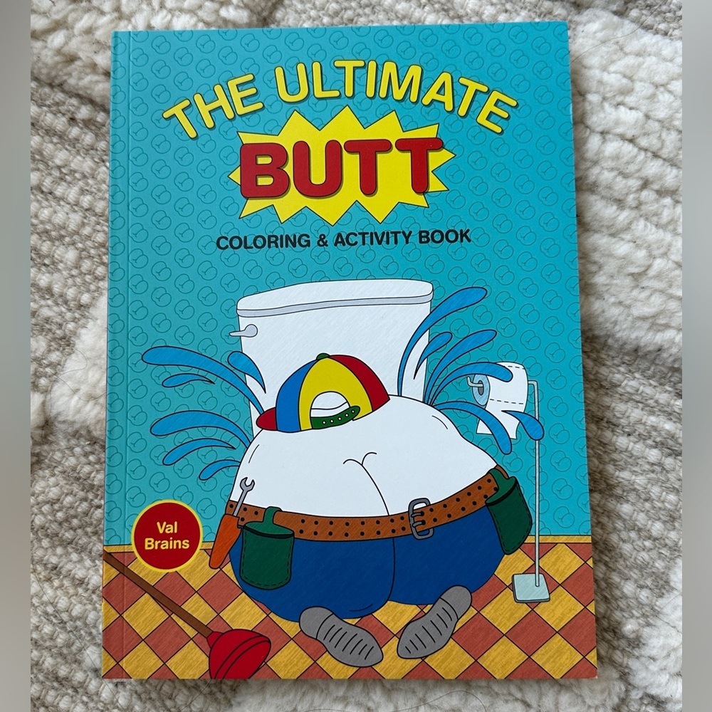 New Ultimate Butt Coloring and Activity Book